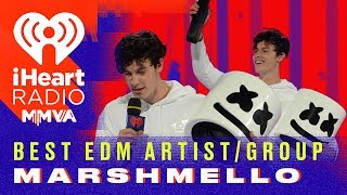 Marshmellos Identity is Revealed  2018 iHeartRadio MMVA [upl. by Efthim]