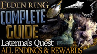 Elden Ring Full Latenna Questline Complete Guide  All Choices Endings and Rewards Explained [upl. by Asert209]