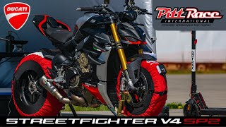 Ready Set Tow  Ducati V4 SP2 On Track [upl. by Ahders562]