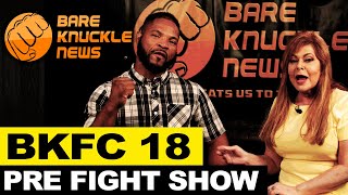 BKFC 18  Pre Fight Show with Susan Cingari amp BKFC fighter Lorenzo Hunt [upl. by Sirref]