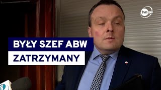 Były szef ABW Piotr Pogonowski został zatrzymany Zostanie doprowadzony przed komisję śledczą [upl. by Neztnaj]