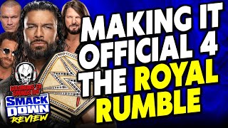 WWE Smackdown 11924 Review  SETH ROLLINS BREAKING NEWS ROMAN REIGNS SIGNS CONTRACT FOR RUMBLE [upl. by Neenwahs]