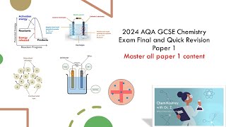 paper 1 AQA GCSE Chemistry Exam 2024 Final revision [upl. by Groeg]