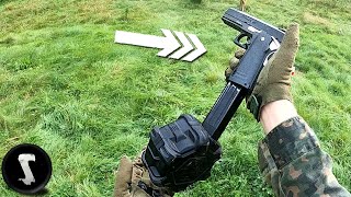 Terrifying the SHT out of Players with Worlds FASTEST FullAuto Airsoft Pistol [upl. by Chadwick]