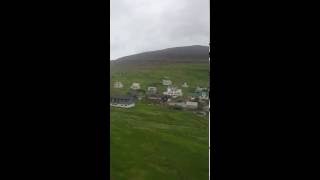 Helicopter from Klaksvík to Svínoy Faroe Islands [upl. by Erdne867]