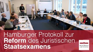 Hamburger Protokoll zur Reform des Juristischen Staatsexamens [upl. by Ahselat]