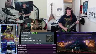 Soilwork  Rejection Role guitar and drum cover [upl. by Steffin]