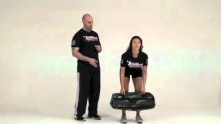 Ultimate Sandbag Exercises Clean and Press Best Full Body Exercise [upl. by Eartha]