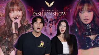 LISA ‘ROCKSTAR’ amp ‘MOONLIT FLOOR’  VICTORIA’s SECRET fashion show REACTION [upl. by Isis70]