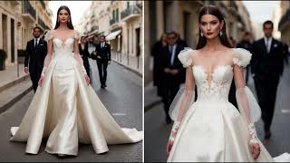 wedding dress trend 2025 fashion weddingdress bride [upl. by Cohen]