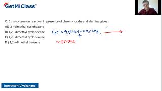 Chromic oxide and alumina KCET 11th Chemistry Hydrocarbons [upl. by Teemus]