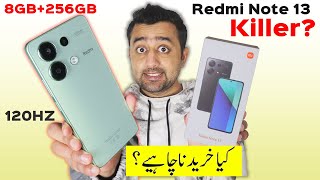 Redmi note 13 Unboxing amp Review  8GB256GB  Amoled 120HZ  108mp  Price in Pakistan [upl. by Anilys894]