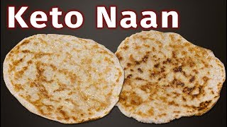 Keto Naan  Grain Free Coconut Flatbread [upl. by Nauh]