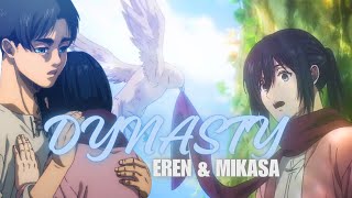 Eren amp Mikasa「AMV」 Dynasty [upl. by Talie]