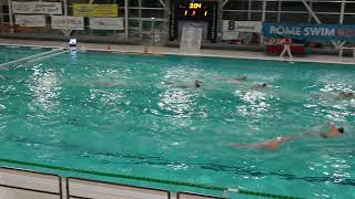 AQUADEMIA VS ASTRA NUOTO ROMA ALLIEVI 1° TEMPO [upl. by Akkimat879]