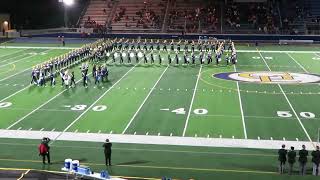 GLHS Marching Band Halftime Performance October 18 2024 [upl. by Brindle]