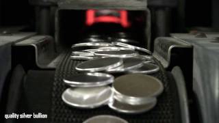 Coin Minting Process  Quality Silver Bullion [upl. by Lareine]