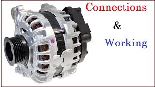 Alternator Connections Explanation and Working a full how to tutorial [upl. by Nnylyaj]