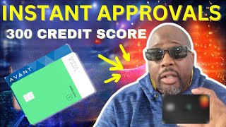 Easiest instant approval credit cards for bad credit guaranteed Best instant approval credit cards [upl. by Seiuqram898]