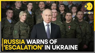 Russia warned US of consequences after Crimea strike vows escalation in Ukraine  WION [upl. by Ahsekan]