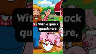 Old MacDonald Had a Farm Karaoke with Lyrics │Nursery Rhyme New Version │ SingAndShine Tunes [upl. by Imoyik]