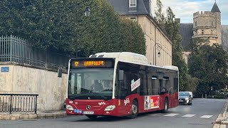 KICKDOWN MERCEDES CITARO C2 NGT ZF €6 N502 [upl. by Akenor]