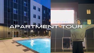 D1 BASKETBALL PLAYER DAY IN A LIFE  Apartment Tour [upl. by Nwahsyt]