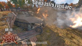 Enlisted The 75mm APC SdKfz 2519  Wehrmacht Tier III PS5 Gameplay [upl. by Clerissa686]