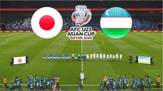 U23 JAPAN vs U23 UZBEKISTAN  FINAL AFC U23 ASIAN CUP 2024 [upl. by Yecniuq431]