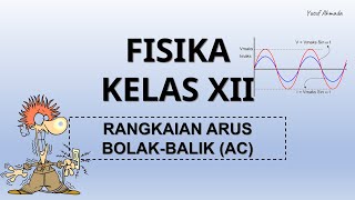 FISIKA KELAS XII  RANGKAIAN ARUS BOLAKBALIK AC  PART 1  ARUS DAN TEGANGAN AC [upl. by Akired]