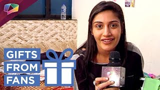 Surbhi Chandna Aka Anika Unwraps Gifts With Kunal And Shrenu  Surprises Fan  Ishqbaaaz [upl. by Nodyarb]