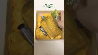 록시땅 버베나 샤워젤 50ml 리퀴드솝 핸드크림젤 언박싱 l LOCCITANE Verveine Shower Gel unboxing [upl. by Virgie]