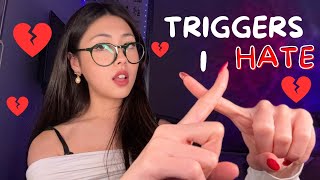 ASMR Triggers I HATE 😭 But You’ll Still Tingle [upl. by Kozloski]