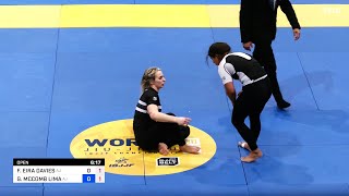 Womens Absolute Final Ffion Davies vs Gabi McComb  2023 IBJJF NoGi World Championship [upl. by Desireah]