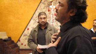 Asghar Khan Reciting Noha Mainu Veeran Tairian Karachi 2011 [upl. by Braasch]