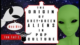 The Origin of Grey amp Green Aliens in Pop Culture [upl. by Rapsac643]