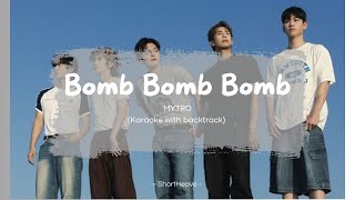 Bomb Bomb Bomb  MYTRO karaoke with backtrack lyricsRom [upl. by Barnabas]