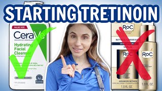 Starting tretinoin WHAT TO USE amp AVOID Dermatologist DrDrayzday [upl. by Karyn]