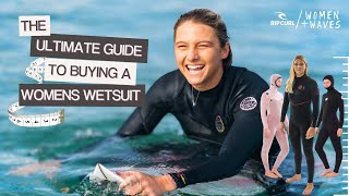 The Ultimate Guide To Buying A Womens Wetsuit [upl. by Nosliw173]