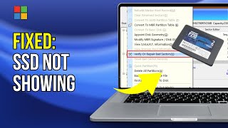 SSD not showing in Disk management FIX 2024 Complete Guide [upl. by Karas]