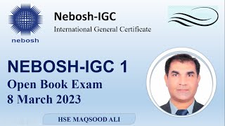 Task  1  08 March 2023  NEBOSH OBE  Past Paper Solutions  Tips to read NEBOSH IGC Paper [upl. by Arait]