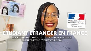 ETUDIANT ETRANGER EN FRANCE  CE QUE VOUS DEVEZ ABSOLUMENT SAVOIR [upl. by Llennoj]