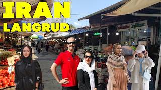 Iran guilan langrod Langrods amazing market from fresh fish to local vegetables ایران [upl. by Irama725]