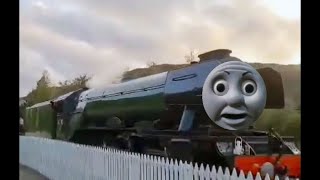 The Flying Scotsman Crash  Thomas amp Friends Style [upl. by Scoles836]