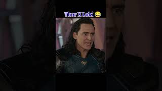 Loki X Thor 😂 marvel thor loki ironman viral shorts marvel [upl. by Savory]