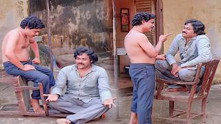 Chiranjeevi Blockbuster Telugu Movie Hilarious Comedy Scene  Volga Videos [upl. by Rodmur]