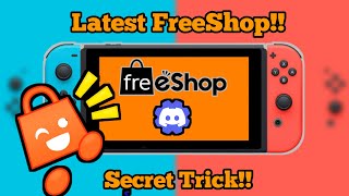 BRAND NEWSecret FreeShop In Tinfoil For Switch [upl. by Noisla]