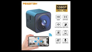 how setup pegatah wifi camera  1080p mini wifi camera  recharge able wifi HD camera [upl. by Studley620]