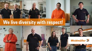 We live diversity with respect 🧡 [upl. by Limemann]