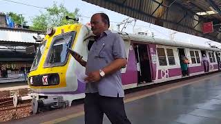 Dockyard Road Station Mumbai Local Train MLT 2024 Dockyard Road Railway Station Harbor Line [upl. by Sivert596]